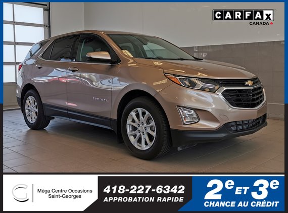 Chevrolet Equinox LT / 1.5L turbo / hayon électrique 2018