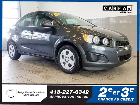 Chevrolet Sonic LT / automatique 2015