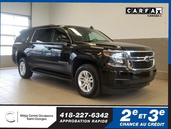 Chevrolet Suburban LT / CUIR / REMORQUAGE MAX 2018