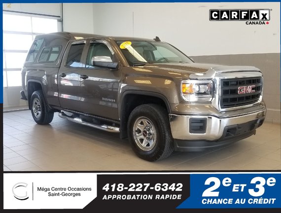 GMC Sierra 1500 4x4 / Cab sur boite 2015