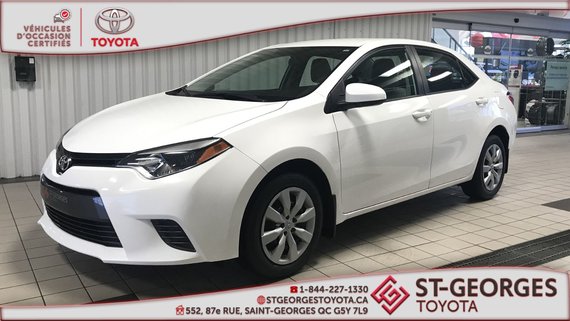 Toyota Corolla LE,DÉMARREUR A DISTANCE 2016