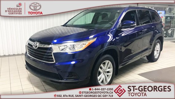 Toyota Highlander LE,AWD,8 PASSAGERS 2016