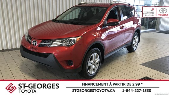 Toyota RAV4 LE,AWD,DEMARREUR A DISTANCE 2015