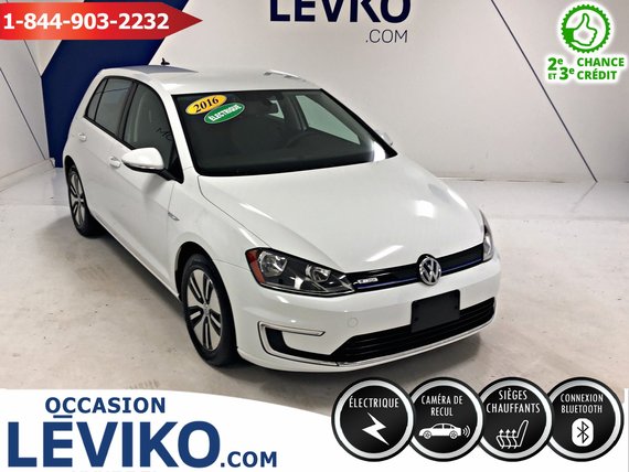 Volkswagen E-Golf EV SE (BORNE 1-2-3) 2016