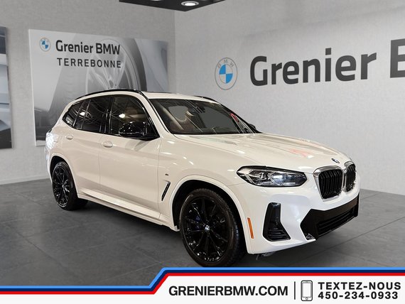 BMW X3 M40i, Premium Package, Trailer Hitch, Carbon Trims 2022