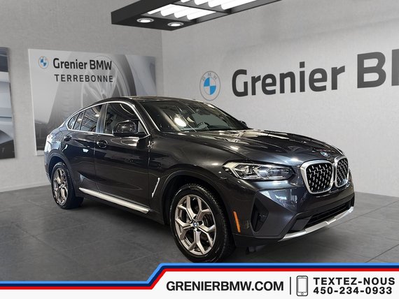 2022 BMW X4 XDrive30i, Premium Package, CPO CERTIFIED