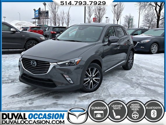 Mazda CX-3 GT TECH + AWD + NAVIGATION + TOIT OUVRANT 2018