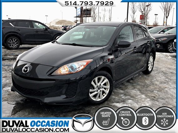 Mazda3 GS + CLIMATISATION + SIEGES CHAUFFANTS + BLUETOOTH 2013