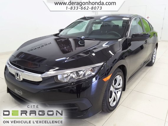 2016 Honda Civic Berline LX+CAMERA+APPLE CARPLAY/ANDROID AUTO+BLUETOOTH