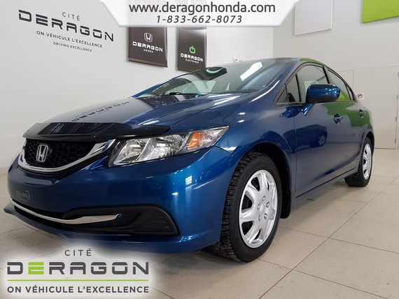 Honda Civic Sedan EX+TOIT OUVRANT+SIEGES CHAUFFANTS+CAMERA DE RECUL 2015
