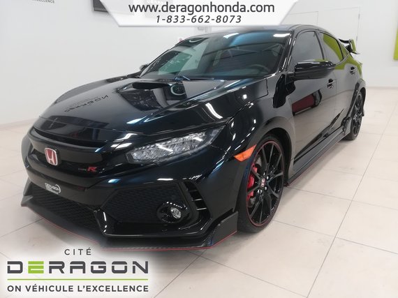 Honda Civic Type R TYPE R+306CH+PUISSANCE+CAMERA DE RECUL+MAG+AILERON 2018