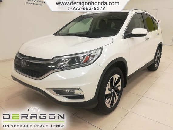 Honda CR-V TOURING+AWD+CUIR+TOIT OUVRANT+BAS KILO. 2015