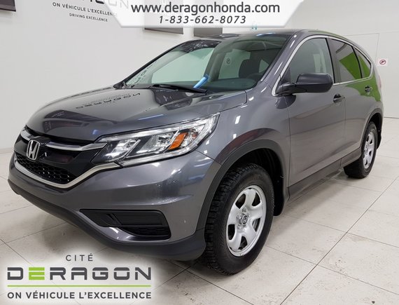 Honda CR-V LX+CAMERA DE RECUL+GARANTIE+SIEGES CHAUFFANTS 2016