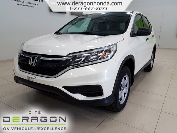 Honda CR-V LX+GARANTIE+SIEGES CHAUFFANTS+CAMERA DE RECUL 2016