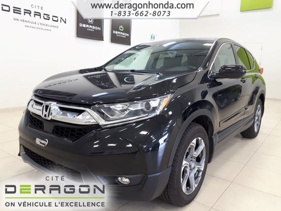 2017 Honda CR-V EX-L+CUIR+TOIT+AWD+DEMARREUR+MAGS+VOLANT CHAUFFANT