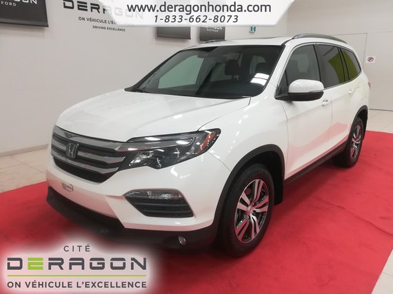 Honda Pilot EX-L + NAVIGATION + AWD + SEULEMENT 12 954 KM 2018