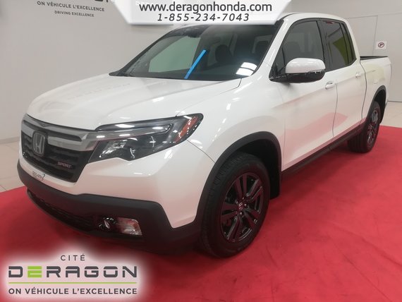 Honda Ridgeline SPORT SEULEMENT 27 635 KM + AUCUN ACCIDENT 2017