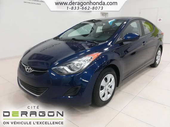 Hyundai Elantra L + AUTOMATIQUE + AUCUN ACCIDENT 2013