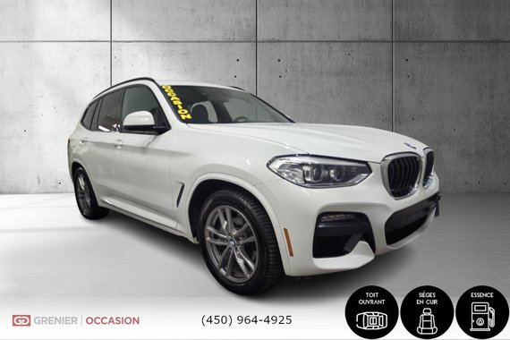 2020 BMW X3 XDrive30i AWD Cuir Toit Panoramique