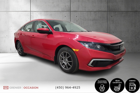 2020 Honda Civic LX caméra de recul, bluetooth
