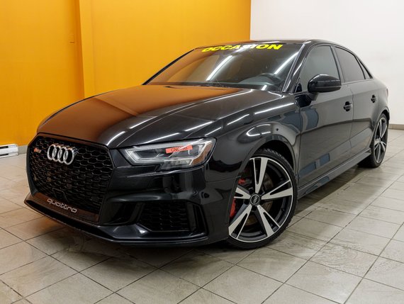 Audi RS 3 2.5T QUATTRO *TOIT* NAV CUIR SIÈGES CHAUFF B&O 2019