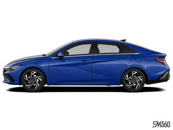 Hyundai Elantra hybride Luxury 2025 - Bleu intense métallisé