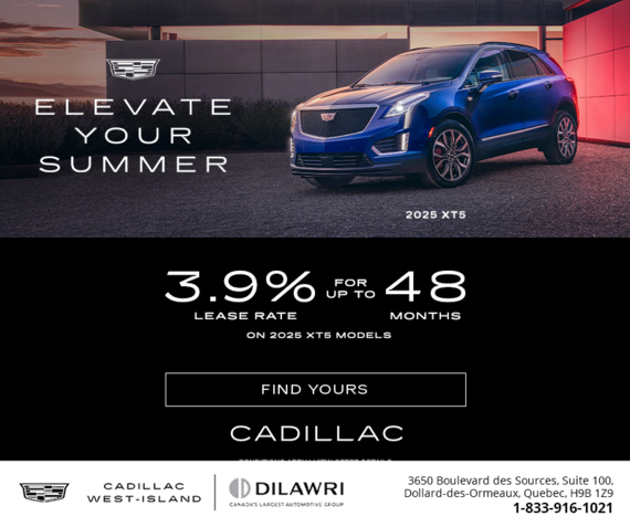 2025 Cadillac XT5