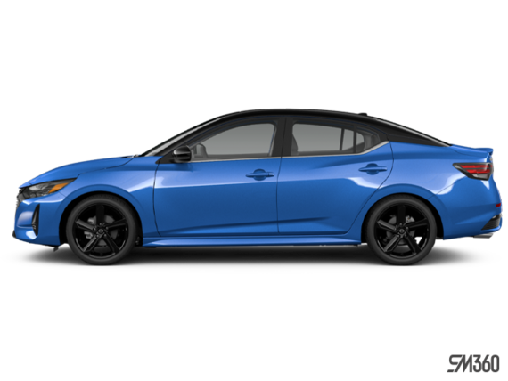 Noir intense/Bleu électrique métallisé