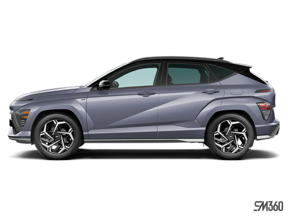 Bleu méta/Toit noir