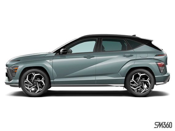 Vert mirage métallisé/Toit noir