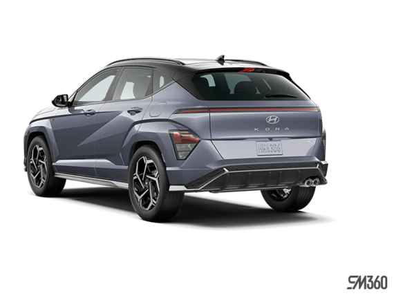 Bleu méta/Toit noir