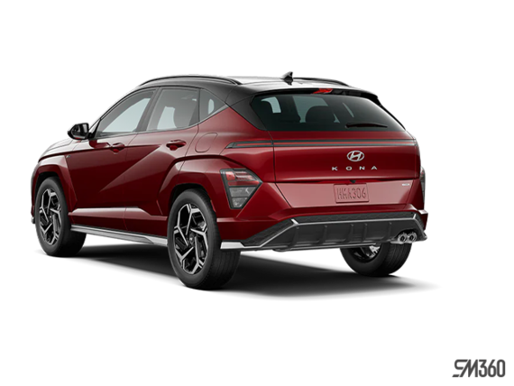 Rouge ultime métallisé/Toit noir