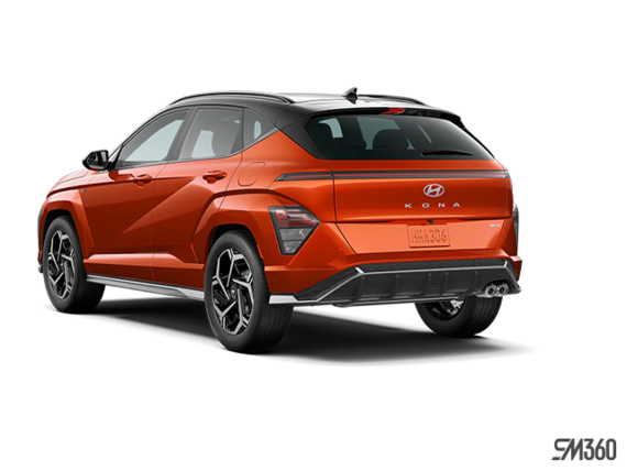 Orange soultronique perlé/Toit noir