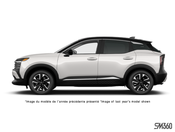 Aspen White/Super Black Roof