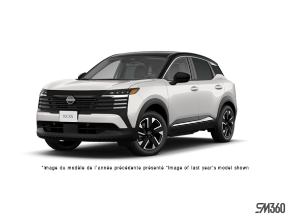 Aspen White/Super Black Roof