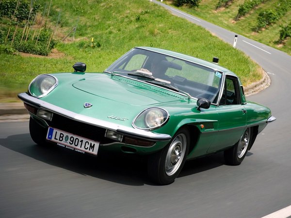 Mazda, 50 ans d’histoire avec la Mazda Sport 110 S
