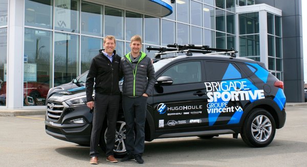 Groupe Vincent, fier partenaire de Hugo Houle!