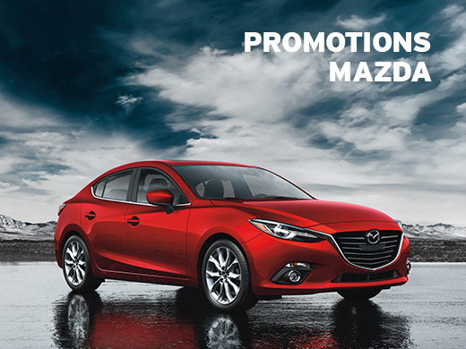 Économisez gros grâce à nos promotions Mazda!