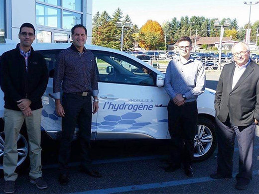 Un premier client pour le Hyundai Tucson FuelCell : l'Université du Québec à Trois-Rivières!
