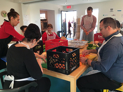 CUISINOTHON COUDE À COUDE-DESJARDINS Groupe Vincent, toujours au rendez-vous!