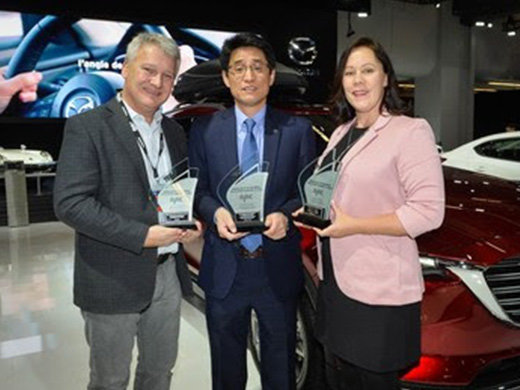 Mazda remporte des prix de L'AJAC dans trois catégories