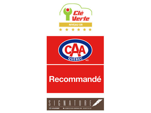 Accréditation CAA, certifications Clé verte et Signature!