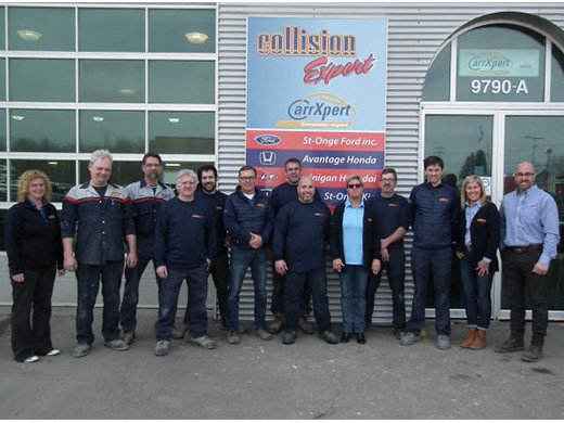 CENTRE DE COLLISION EXPERT se voit décerner la certification officielle