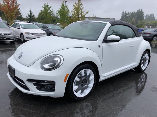 Used 2019 Volkswagen Beetle Convertible Wolfsburg Edition w/ Style Pkg ...