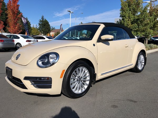 Used 2019 Volkswagen Beetle Convertible Wolfsburg Edition for Sale ...