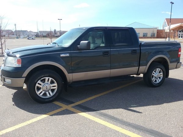 Used 2004 Ford F 150 Supercrew 4x4 Lariat Green 301 304 Km For Sale 6900 0 Southland Volkswagen B3338b
