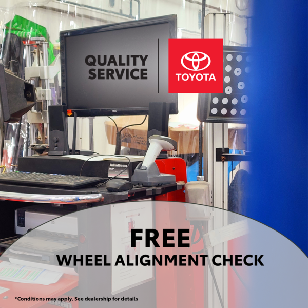 Free Wheel Alignment Check