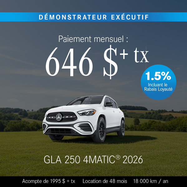 GLA 250 4MATIC 2026