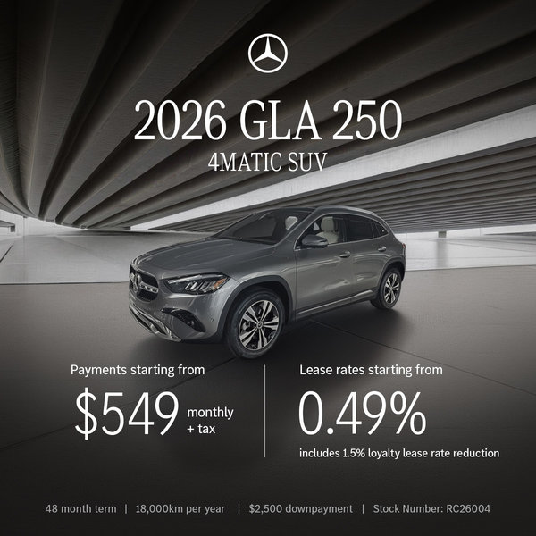 2026 GLA 250 4MATIC