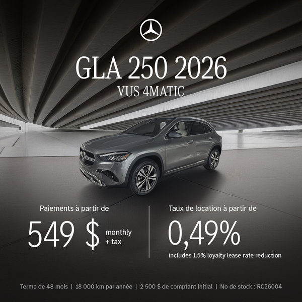 GLA 250 4MATIC 2026